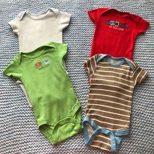 Gerber & Carter’s onesies bundle 3-6 months